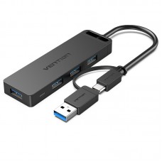 Vention CHTBB USB3.0 & Type-C 2-in-1 Interface to 4-Port USB 3.0 HUB