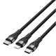 Vention H17BAV 1.2M 2-in-1 Type-C to Lightning Cable 