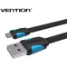 Vention VAS-A08-B150 Flat USB Male to Micro USB 1.5M Cable