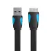 Vention VAS-A12-B200 Flat USB Male to Micro USB 2M Cable