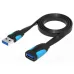 Vention VAS-A13-B150 Flat USB3.0 1.5M Extension Cable