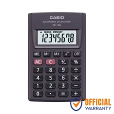 Casio HL-4A Portable Basic Calculator