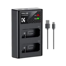 K&F Concept KF28.0020S1 Dual-Slot Charger Kit