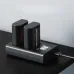 K&F Concept KF28.0126 Dual-Slot Charger Kit ready to recharge view of battery