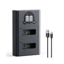K&F Concept KF28.0129 Dual-Slot LCD Quick Charger Kit