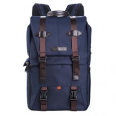 K&F Concept KF13.087 Multifunctional Waterproof Large Camera Backpack Blue