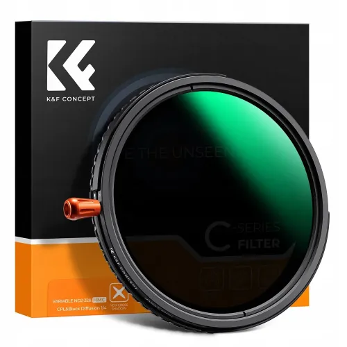 K&F Concept 43mm Nano-C Series 3-in-1 VND2-32/CPL/Black Mist Camera Lens Filter