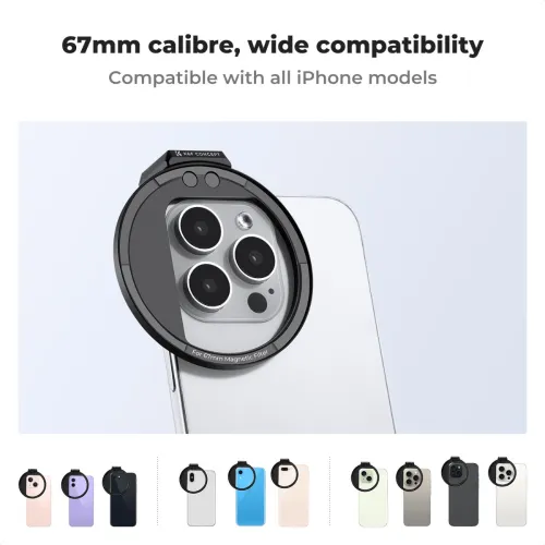 K&F Concept KF01.2675 67mm Magnetic Phone Filter Adapter