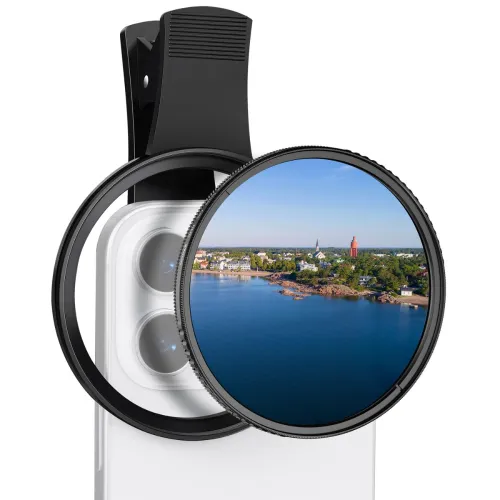 K&F Concept KF01.2902V2 67mm Clip-on CPL Phone Camera Lens Filter