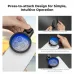 Attaching K&F Concept KF15.0023 ND2-32 58mm Lens Filter to the smarthone 