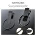 Side view of K&F Concept KF31-142 67mm Thread Clip with dual soft rubber pads providing full phone protection.