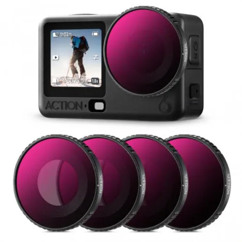 K&F Concept SKU.2710 Filter Set for DJI Osmo Action 6 Camera