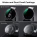 Feature view of K&F Concept KF01.1003 55mm ND Filter showing water and dust proof coating vs uncoated filters.