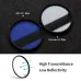 Comparison view of K&F Concept KF01.1429 82mm UV Filter showing MC UV vs normal UV with high transmittance.