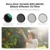 Feature view of K&F Concept KF01.2069 77mm 3-in-1 Black Mist Lens Filter combining ND, CPL, and diffusion functions.
