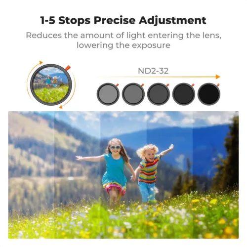 Kandf Concept KF01 2069 77MM 3 In 1 Black Mist Lens Filter