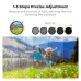 Adjustment view of K&F Concept KF01.2069 77mm 3-in-1 Black Mist Lens Filter showing 1–5 stop exposure control.