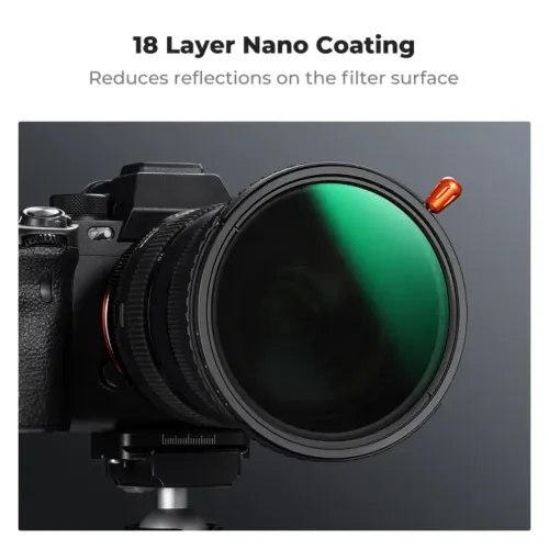 Kandf Concept KF01 2069 77MM 3 In 1 Black Mist Lens Filter