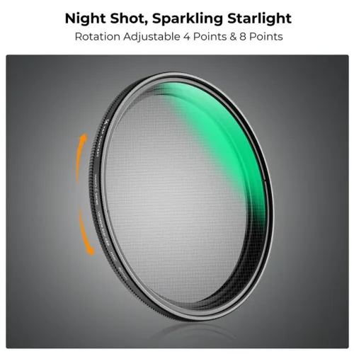 Kandf Concept KF01 2331 67MM 4 To 8 Point Variable Star Filter