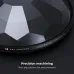 Detail view of K&F Concept KF01.2487 67mm Kaleidoscope Filter with faceted glass surface and non-slip metallic ring design.