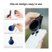 Instructional view of K&F Concept KF01.2639 52mm Clip-on ND2-400 Lens Filter showing clip-on installation steps.