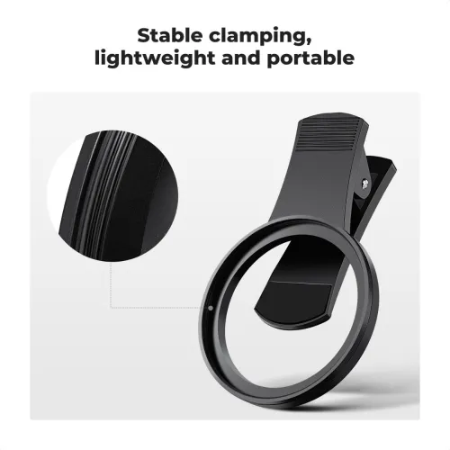 K&F Concept KF01.2676 52mm Clip-on CPL Phone Camera Lens Filter Kit