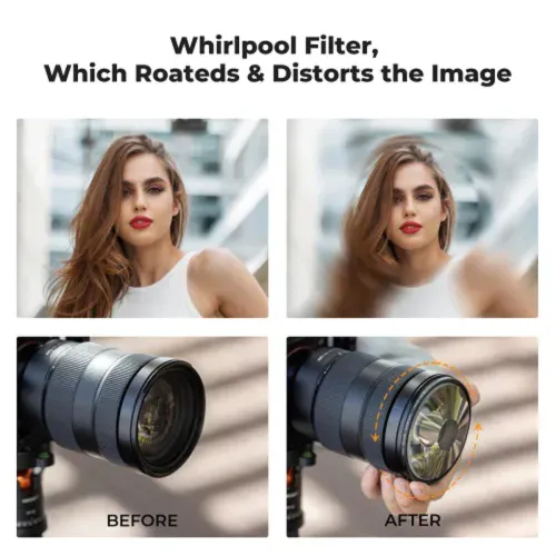 Kandf Concept KF01 2711 67MM Spiral Halo Filter