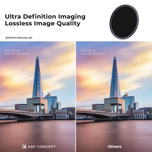 K&F Concept KF01.976 67mm ND1000 NANO-X PRO MRC Fixed ND Filter
