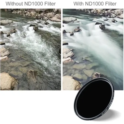 K&F Concept 58mm MRC ND1000 NANO-X PRO ND Camera Lens Filter
