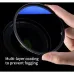 K&F Concept 62mm Blue Multi-Coated C Series HMC UV Camera Lens Filter