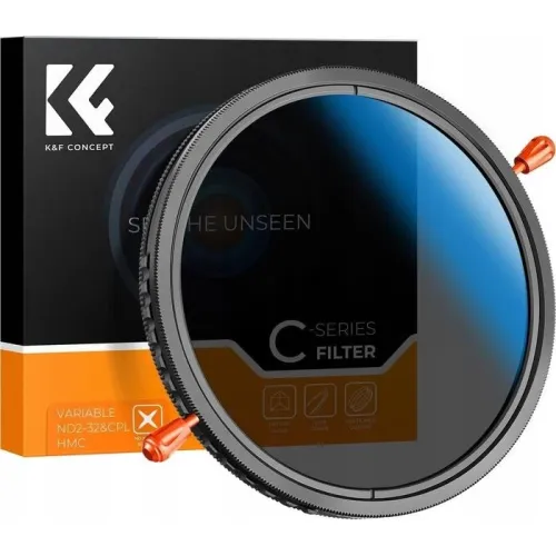 K&F Concept 52mm Nano-C Series 2-in-1 VND2-32/CPL Camera Lens Filter