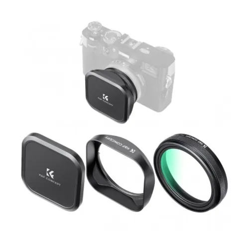 K&F Concept NANO-X Series Multi Coated UV Lens Filter Kit for Fujifilm X100 Series