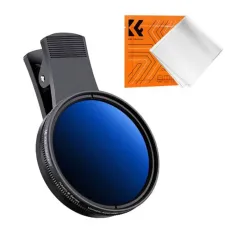 K&F Concept ND2-400 52mm Clip-on Phone Camera Lens Filter Kit Adjustable Neutral Density Filter Compatible