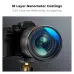 K&F Concept SKU.2132V1 67mm 4+6+8 Points Star Filter attached to camera