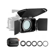 K&F Concept SKU.2322V1 Matte Box Kit Pro With Two 4×5.65″ Square Filters