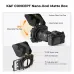K&F Concept SKU.2364V1 Matte Box Kit With Two 4×5.65″ Square Filters