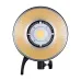 Direct front view of the Godox SL60IIBi Bi Color LED Video Light with attached reflector dish.
