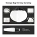 Detailed component breakdown and folded profile view of K&F Concept KF18.0009 Lantern Softbox for easy storage.