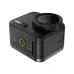 Angled view of ACEFAST X1 Action Camera with wide-angle lens, USB/TF slot, and threaded mount hole.