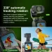 Ausek AT-M105 Gimbal Camera with 330° rotation, touchscreen, and face tracking for solo content creation.