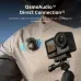 Recording setup with DJI Osmo Action 6 Adventure Combo and dual mic transmitters using OsmoAudio Direct Connection.