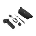 DJI Osmo Pocket 4P Standard Combo shown with camera, accessories, battery handle, and carrying case.