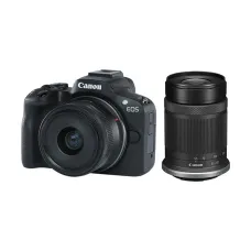 Canon EOS R50 Mirrorless Camera With 18-45mm & 55-210mm Lens