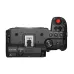 Top rear view of Canon EOS C50 7K Full-Frame RF Mount Video Camera with grip and recording controls.