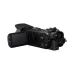 Rear angled view of Canon LEGRIA HF G70 Camcorder showing flip-out display and camera controls.