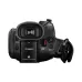 Back view of Canon LEGRIA HF G70 Camcorder featuring electronic viewfinder, battery compartment, and controls.