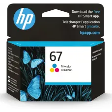 HP 67 Tri-color Original Ink Cartridge