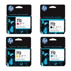 HP 712 DesignJet Cartridge (Full Set)