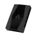 Arctic 10 Port PWM Case Fan Hub angled view showing black housing, Arctic logo and side fan ports