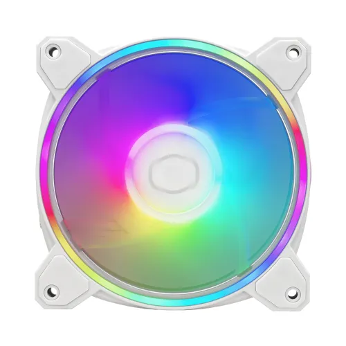 Cooler Master Masterfan MF120 Halo 2 3 In 1 Case Fan White